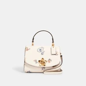 Coach Micro Tilly Top Handle Floral Print